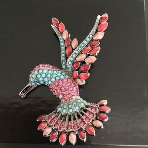 Joan Rivers Hummingbird Pin